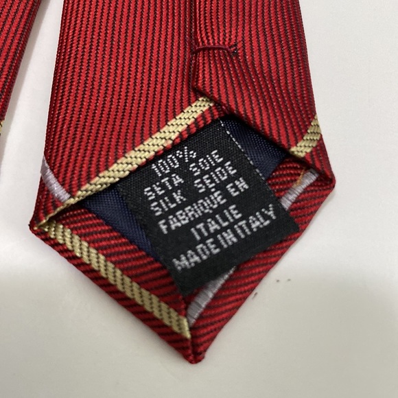 NWOT Burberry Of London Men Tie Italian Made - Picture 8 of 10